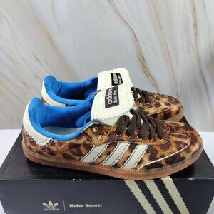 Adidas x Wales Bonner Samba Pony Leopard Print Women's